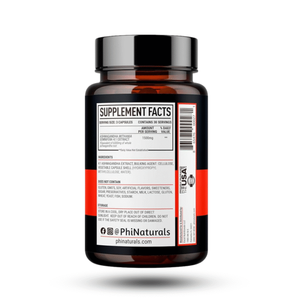Ashwagandha Phi Naturals - Imagen 2